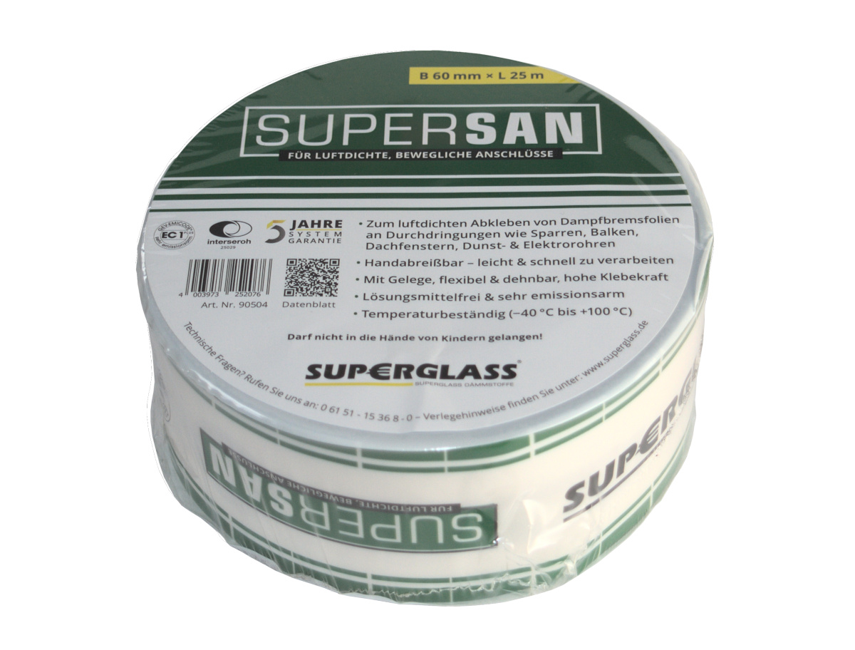 Superglass SuperSan Dampfbremsfolienklebeband